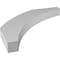 Ekena Millwork 4-in. W x 36-in. D x 36-in. H Thorton Architectural Grade PVC Knee Brace BRCP04X36X36THR - alternate 5